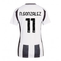 Juventus Nicolas Gonzalez #11 Replica Home Shirt Ladies 2024-25 Short Sleeve